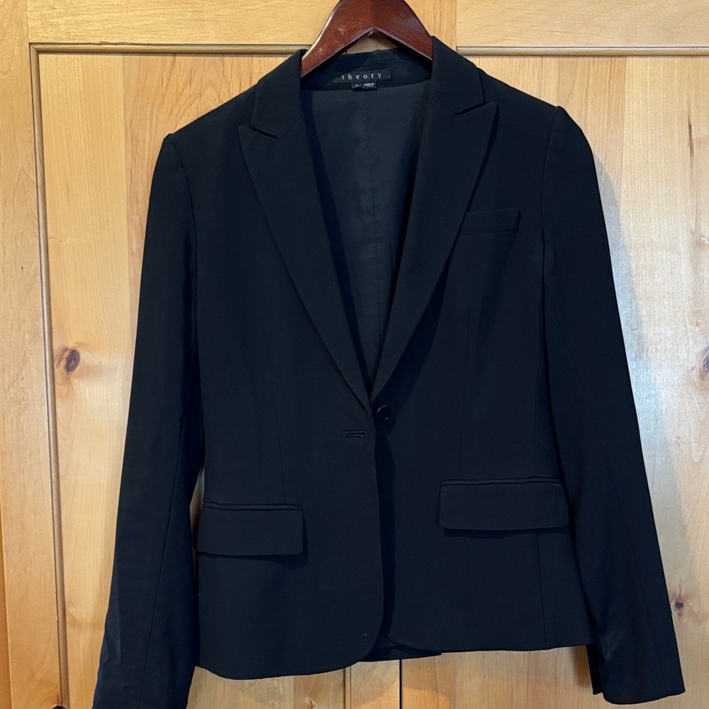 Theory black Women's Blazer